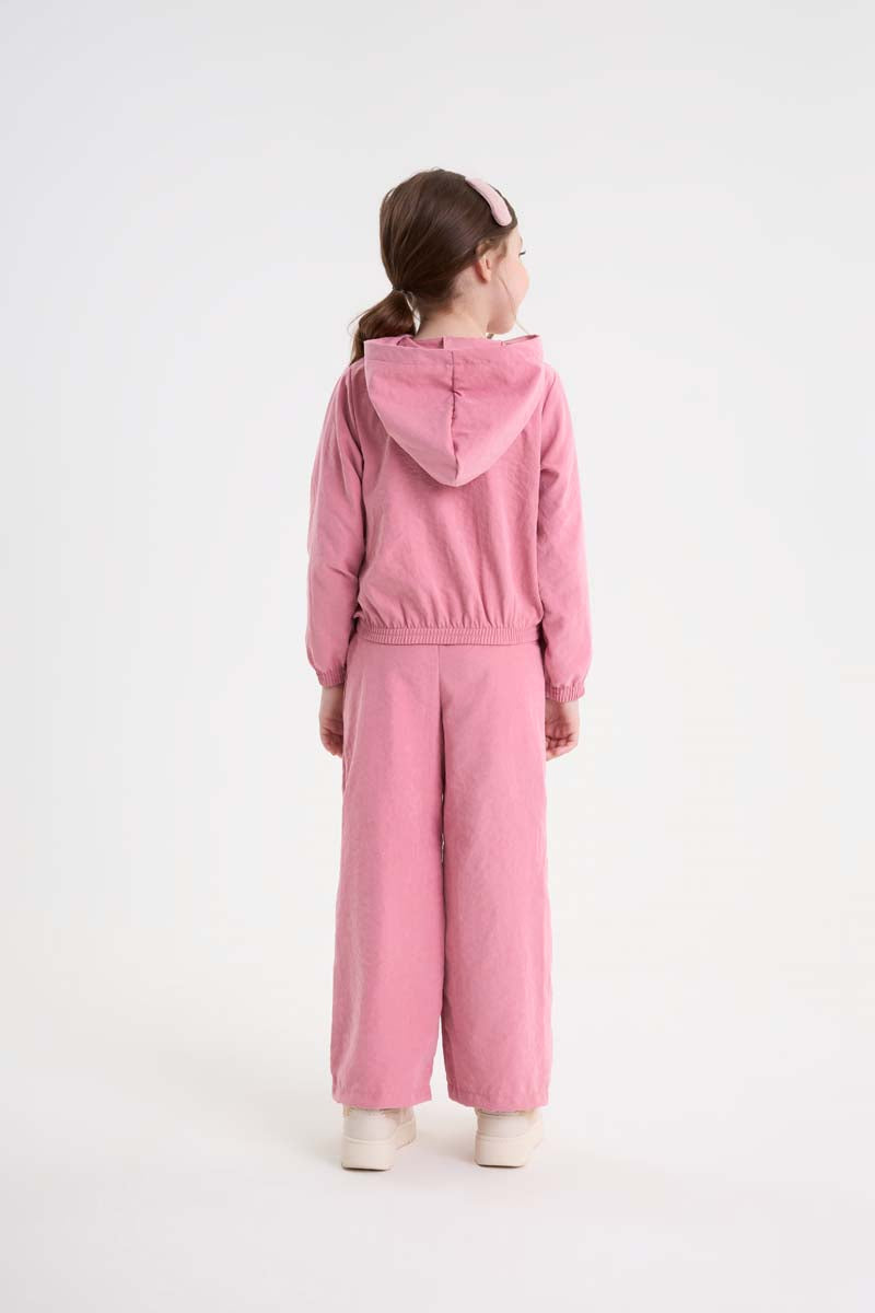 Jaqueta Infantil Meninas Somnii Nylon Acetinado com Capuz