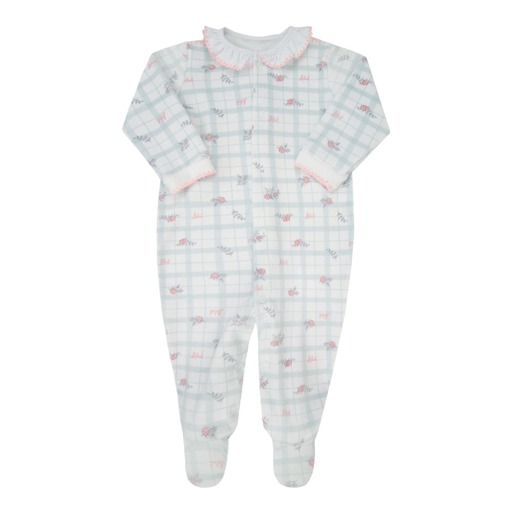 Macacao Longo Bebê Menina Plush Letut Ref.LT19637