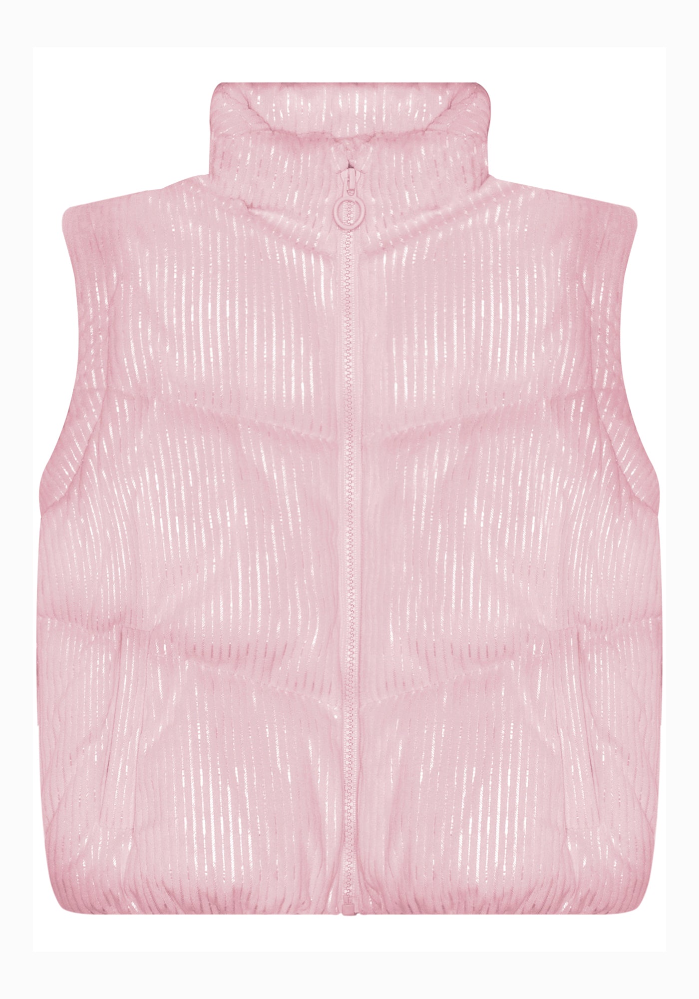 Jaqueta Puffer Infantil Menina Vira Colete - Alakazoo