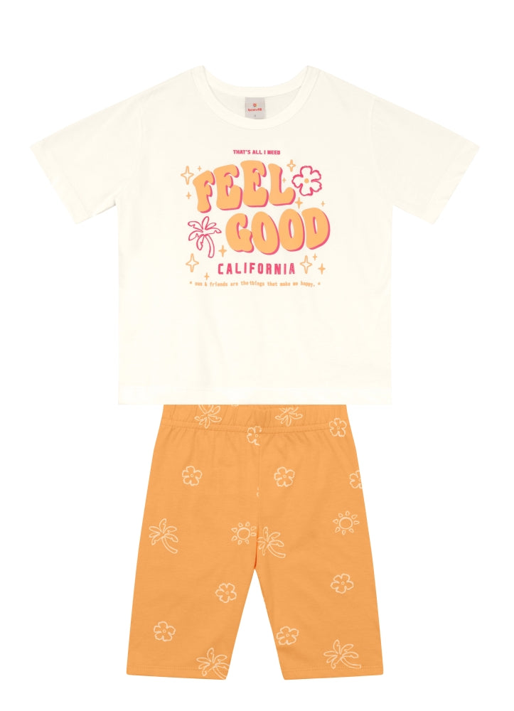 Conjunto Bermuda Ciclista Verão Brandili