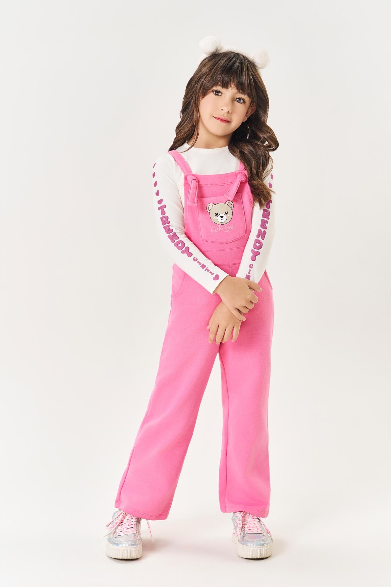 Macaquinho Moletom Calça Cinti