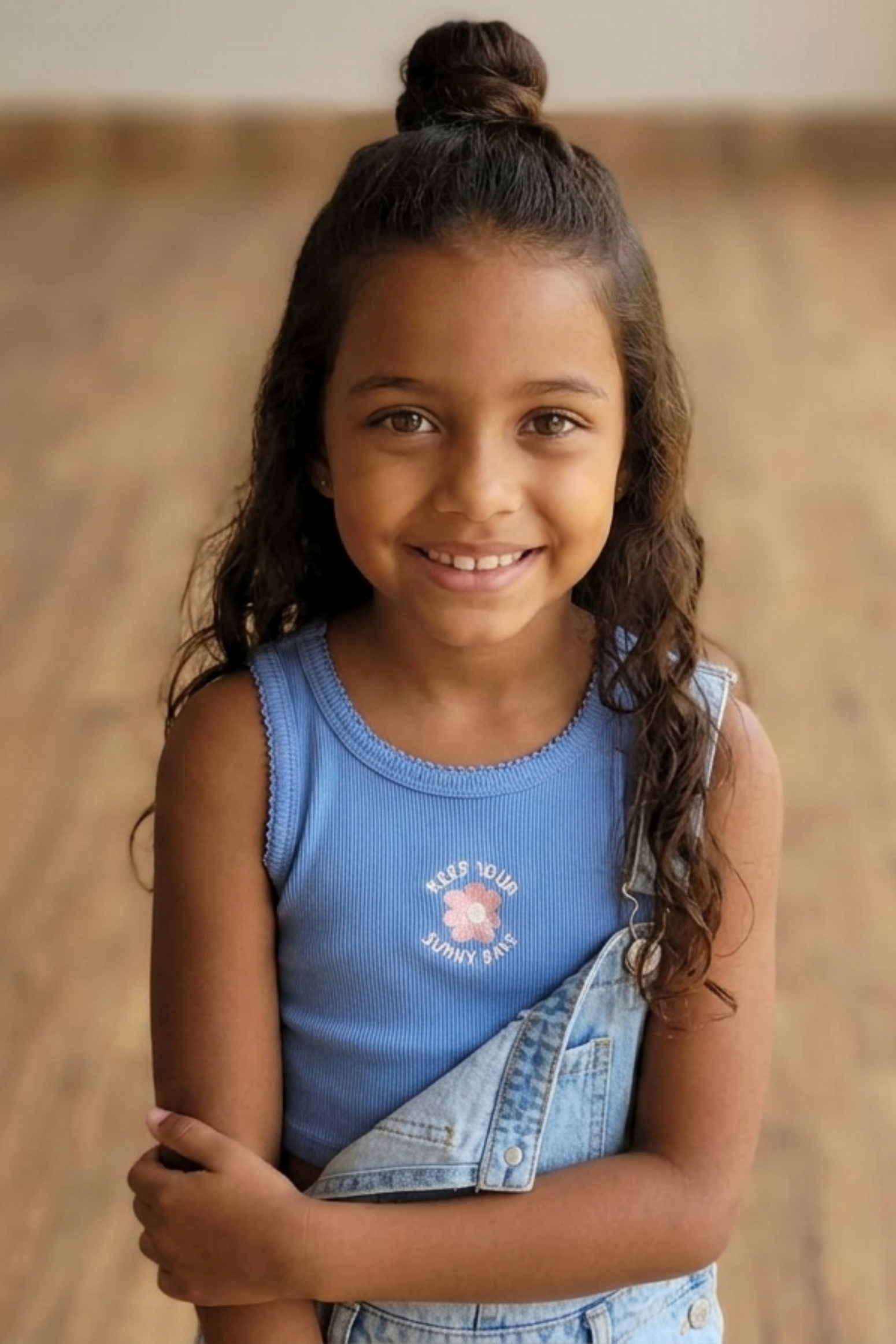Regata Cropped Infantil Meninas Brandili