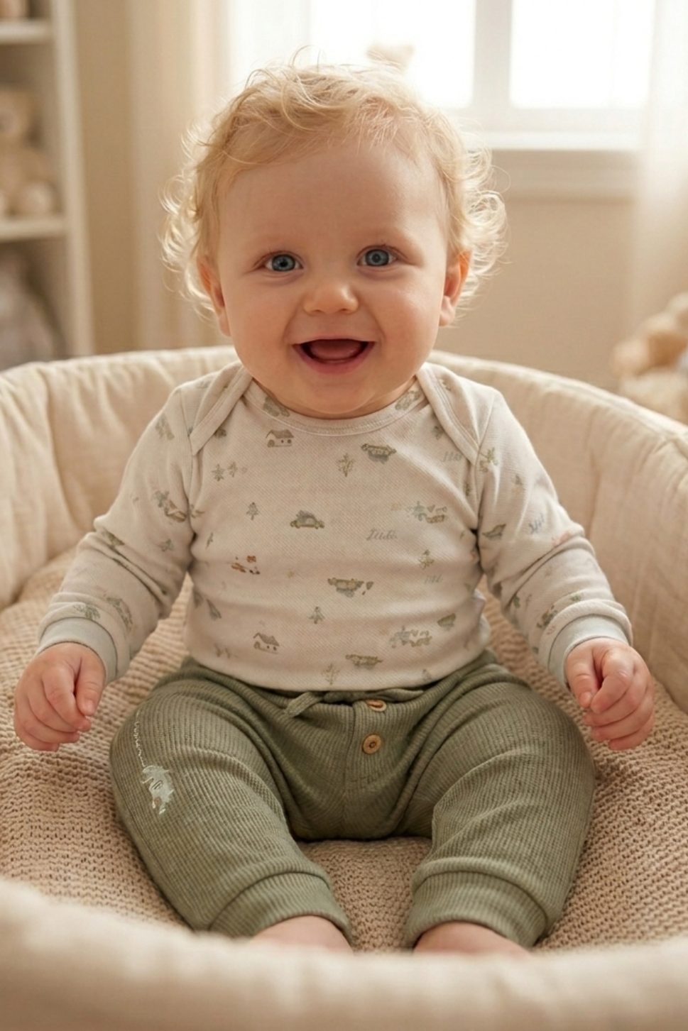 Conjunto Meninos Bebê Body Letut Ref. LT19594