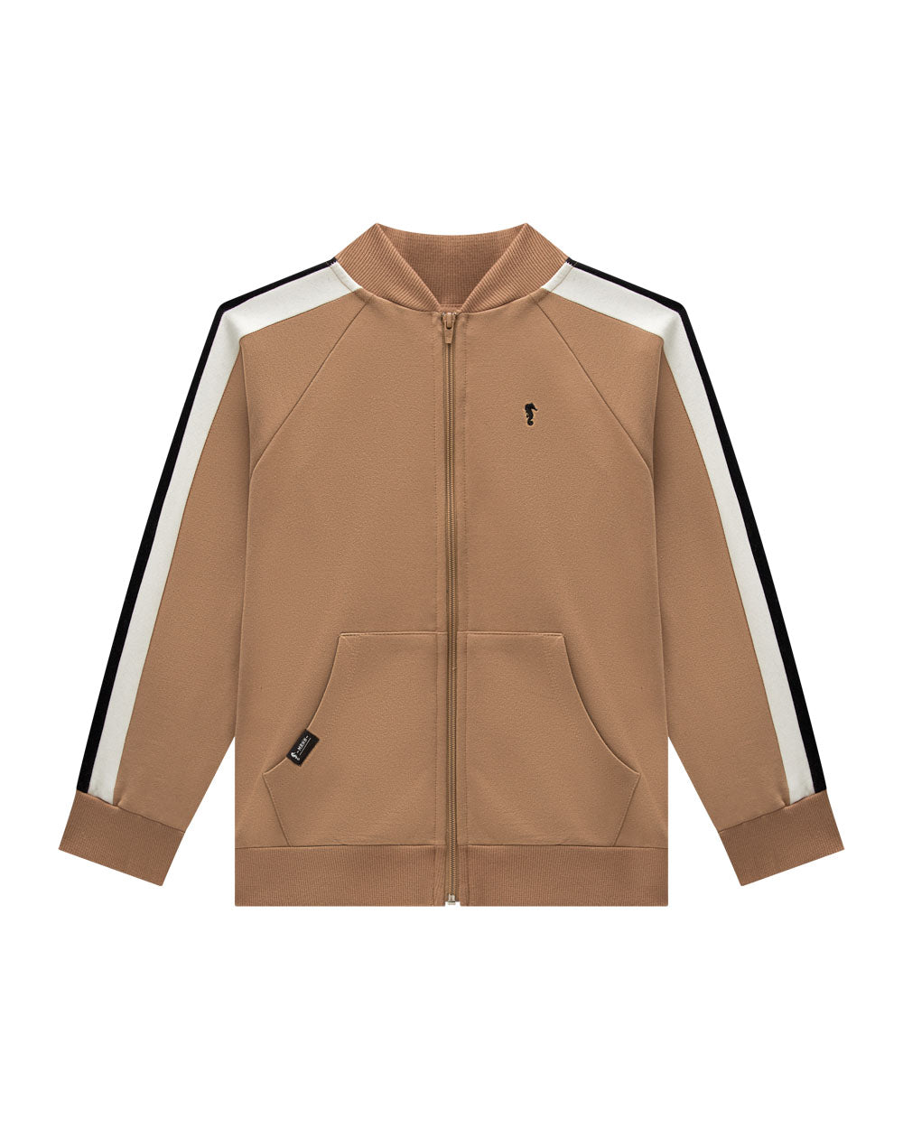 Conjunto Meninos Jaqueta e Calça Moletom Onda Marinha