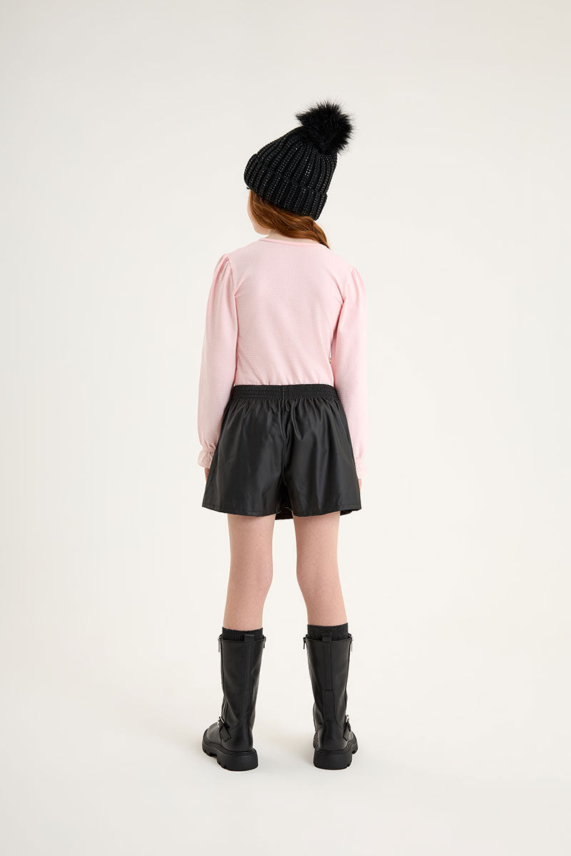 Blusa Infantil Meninas Manga Longa Póa