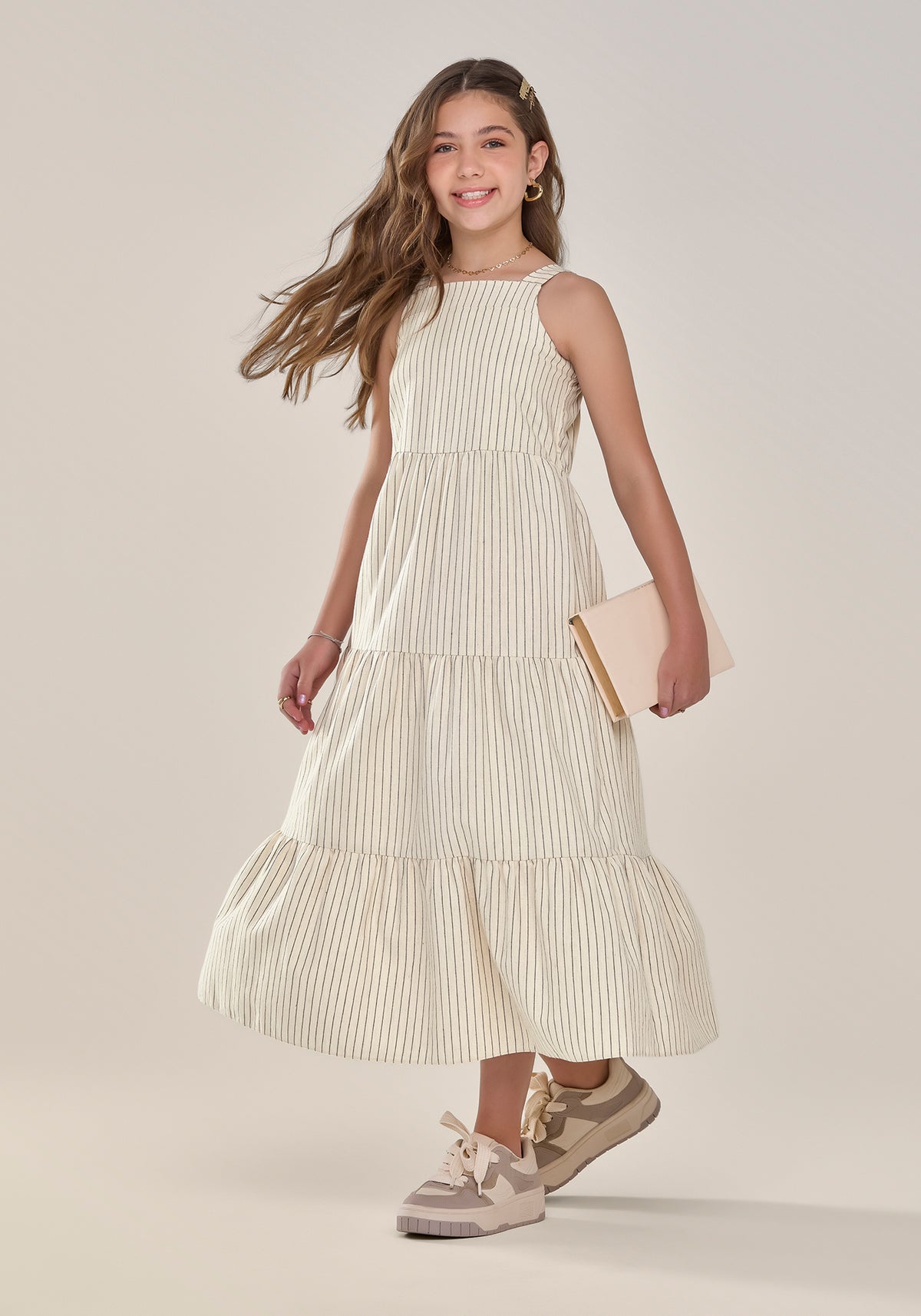 Vestido Risca de Giz