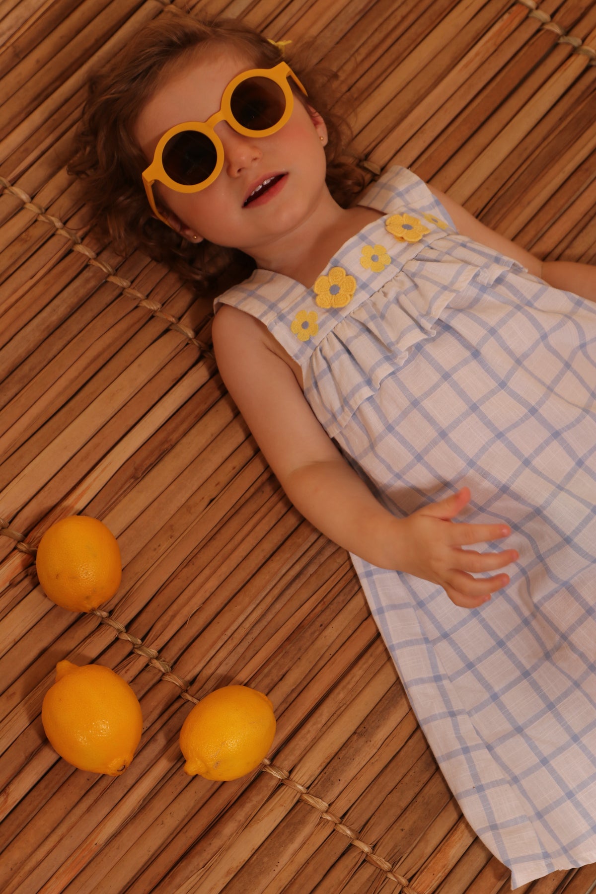 Vestido Bebê Verão Regata Bordado - Nini & Bambini