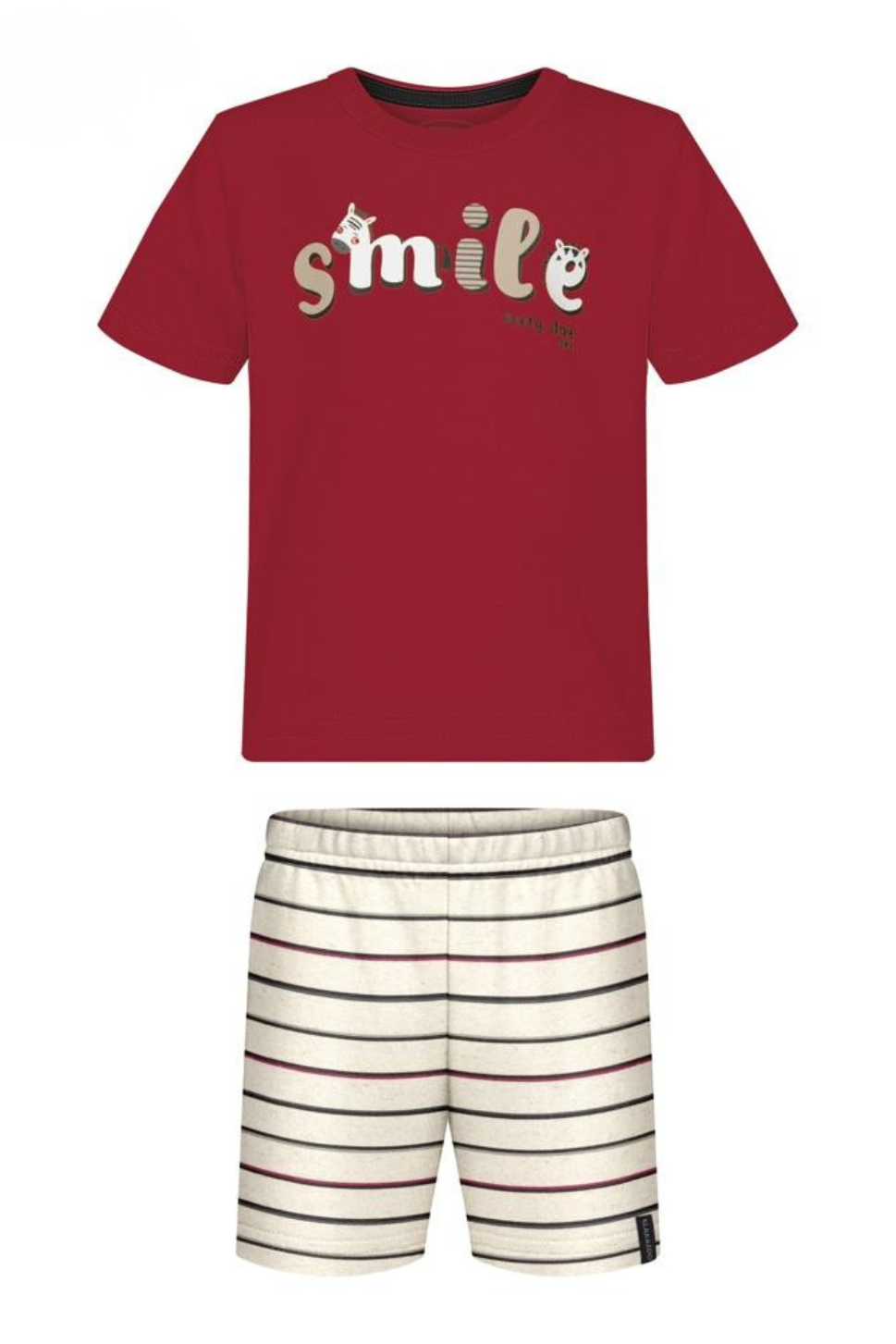Conjunto Baby Meninos Algodão Smile Verão Alakazoo