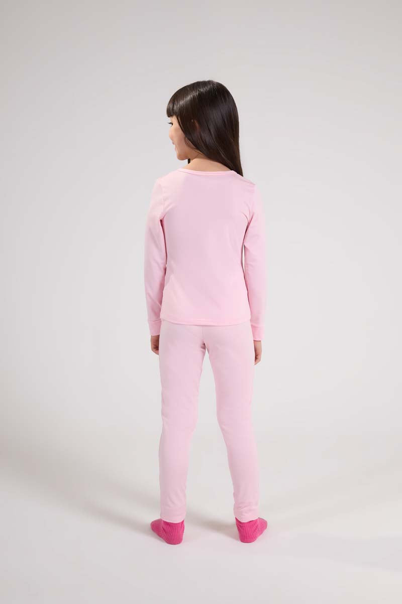 Blusa Manga Longa em Malha Termica Baby