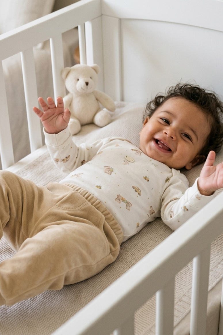 Conjunto Bebê Menino em Plush Urso Letut Ref.LT 19572