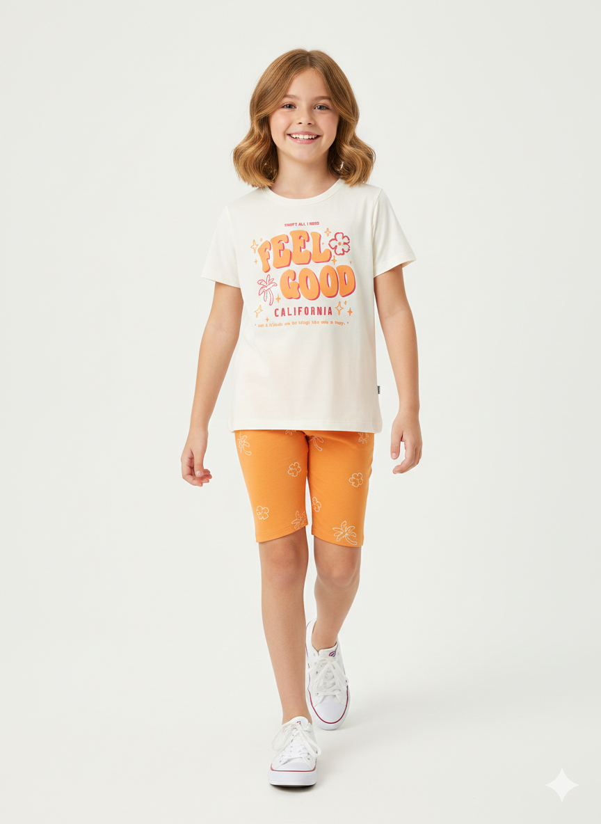 Conjunto Bermuda Ciclista Verão Brandili