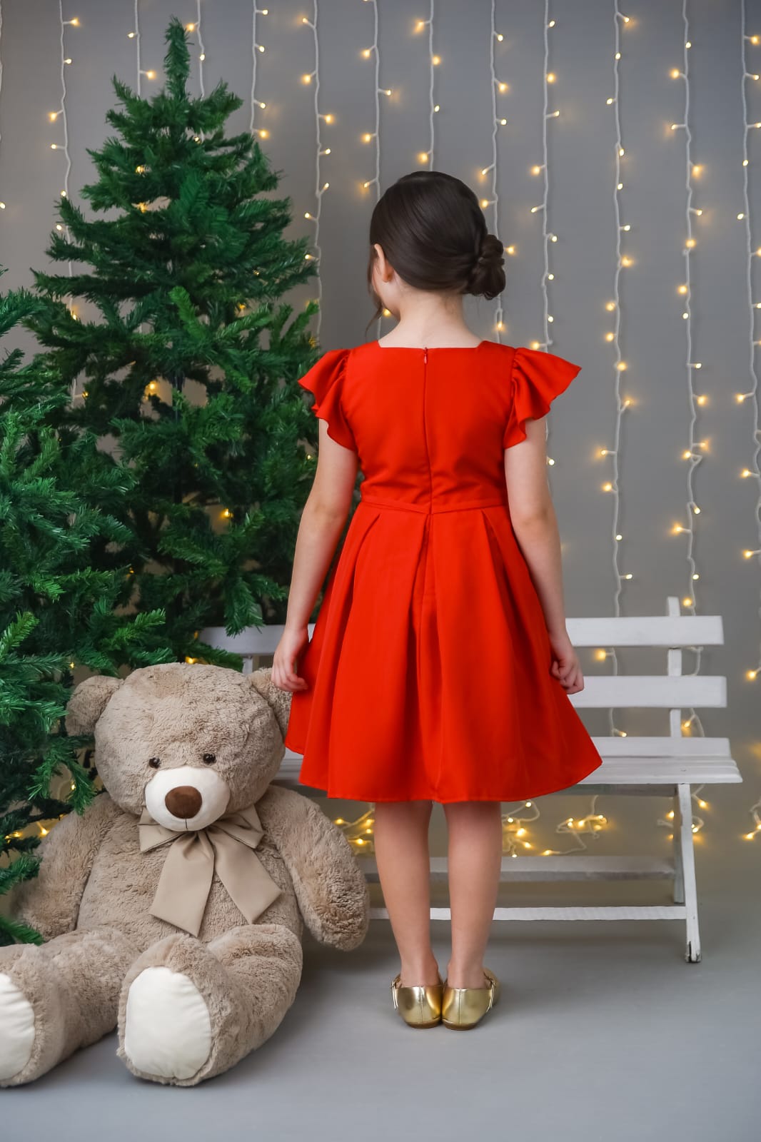 Vestido Infantil Luxo Princesa Festa