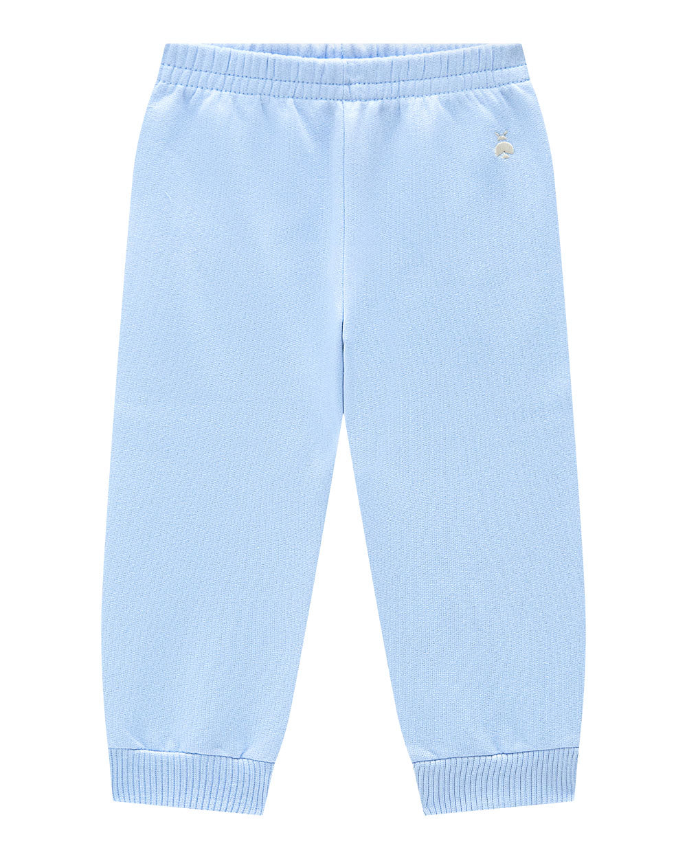 Conjunto Baby Meninas Moletom Bordado Gola Boneca