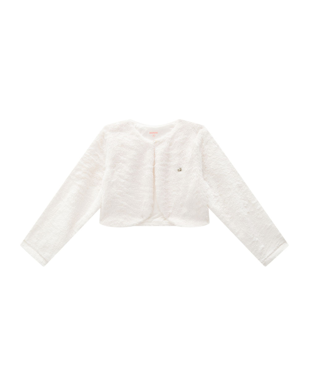 Bolero Infantil Meninas em Plush Somini