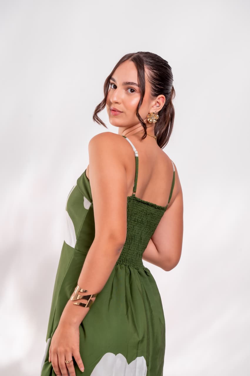 Vestido Longo Festas Juvenil Floral