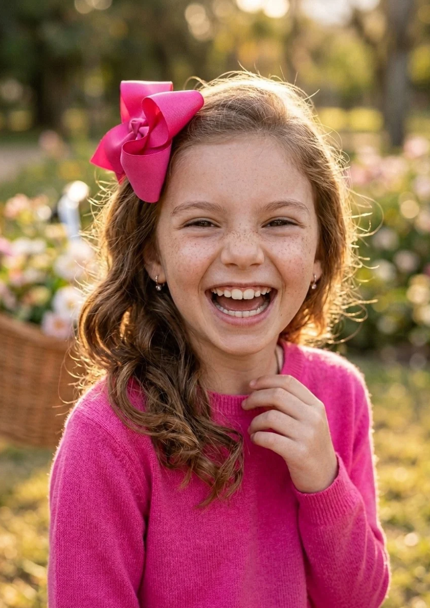Laço Boutique Infantil para Meninas - Várias Cores