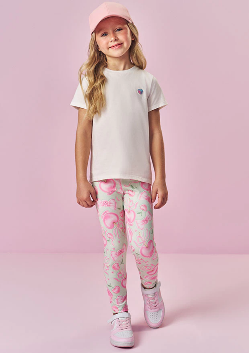 Legging infantil feminina suplex power estampada com ursos da marca Cinti na Lúdica Moda Infantil