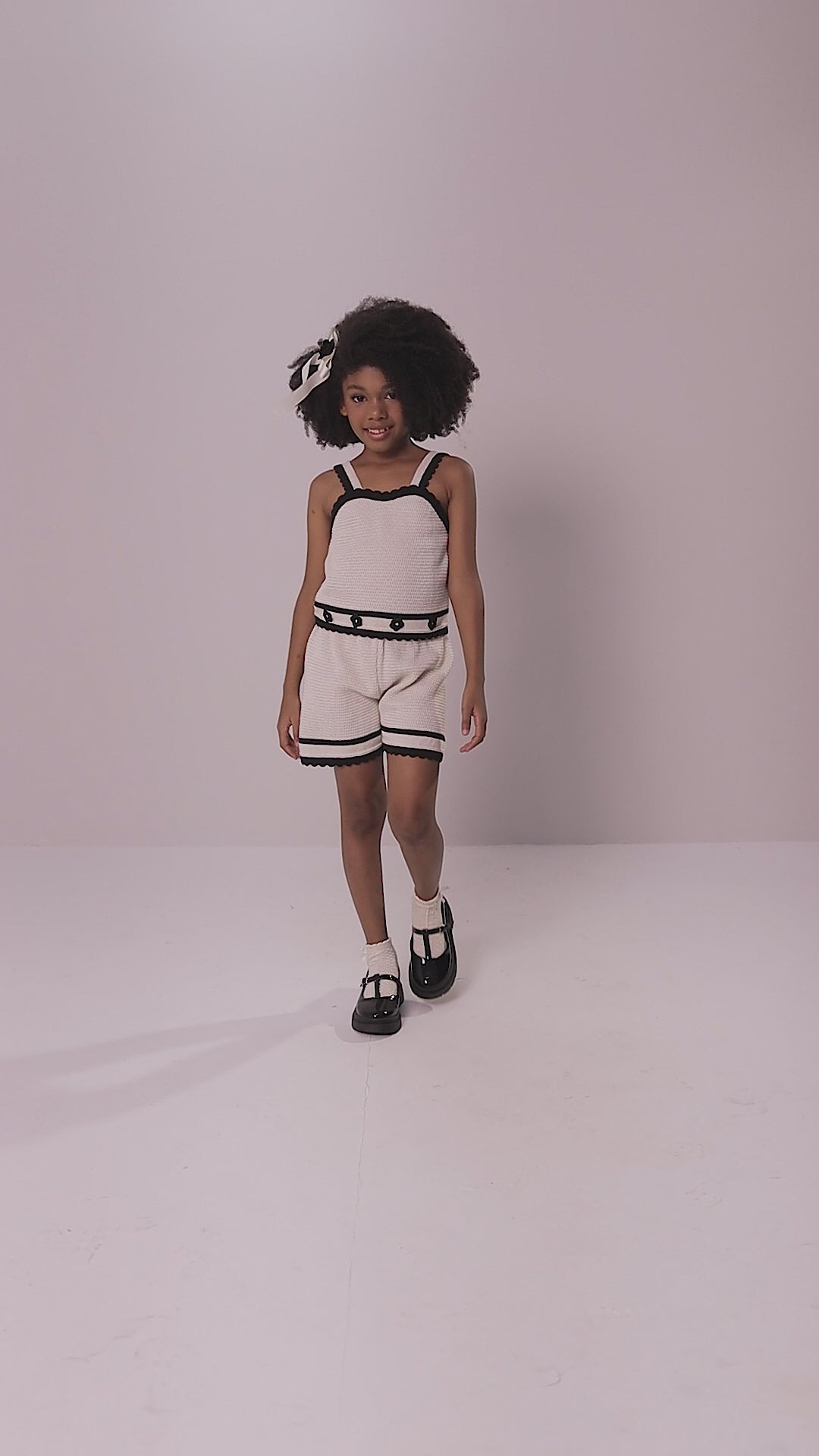 Conjunto Infantil Meninas em Tricot Alakazoo